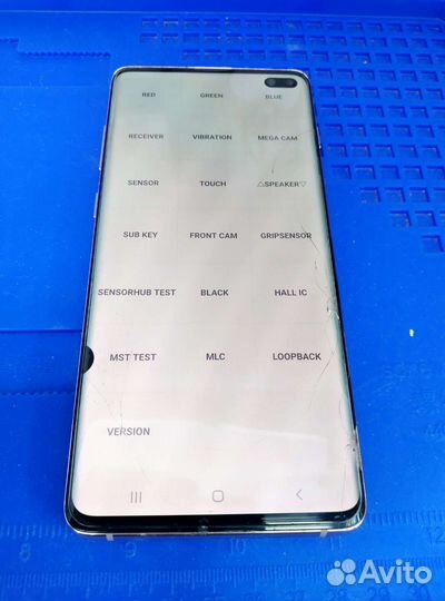 Дисплей Samsung S10 plus G975, битый рабочий
