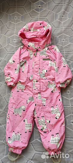 Демисезонный костюм для девочки 86