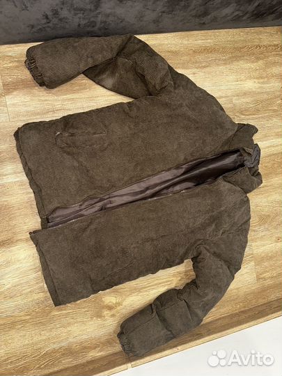 Коричневая вельветовая куртка ASOS