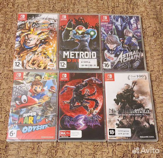 Игры для Nintendo switch