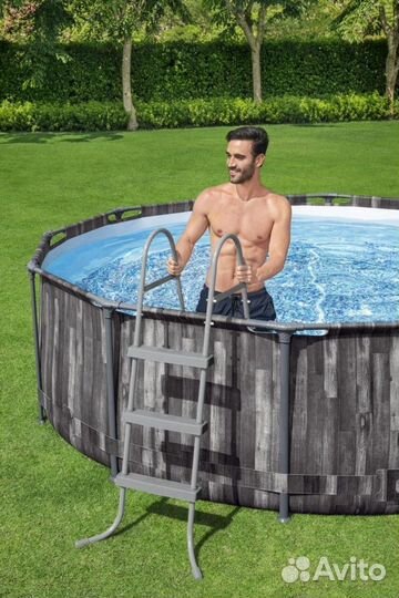 Каркасный бассейн 366 на 100
