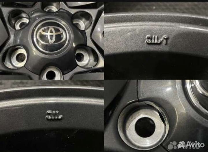 Новые колеса в сборе Hilux Fortuner Prado