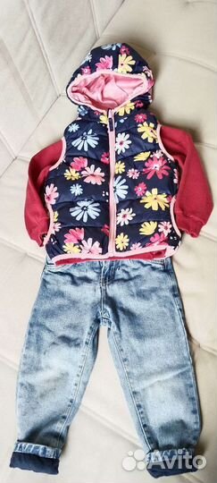 Вещи пакетом на девочку 92 98