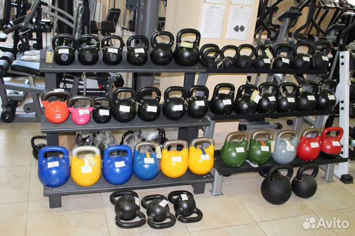 Гиря любительская чугунная 16 кг