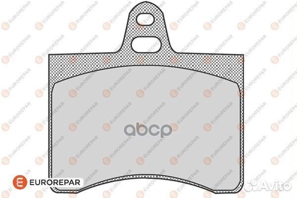 Колодки тормозные дисковые зад 1617257280 E