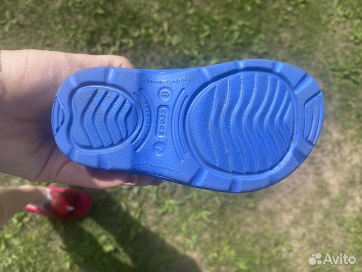 Резиновые сапоги crocs