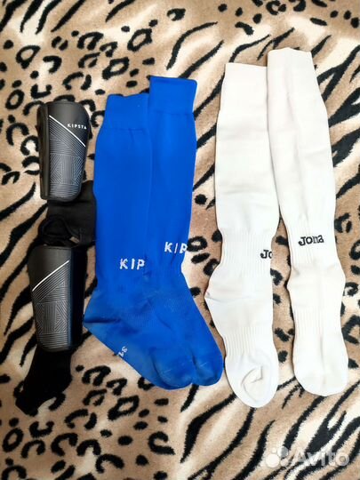 Гетры футбольные детские + щитки