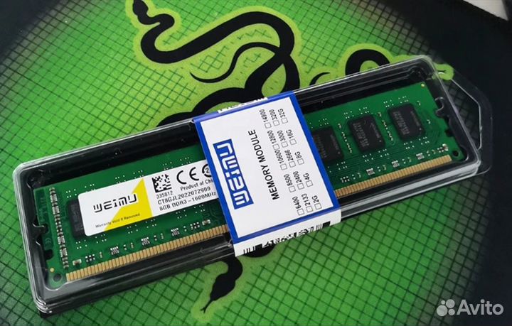 Оперативная память для пк и ноутбуков DDR3 DDR4