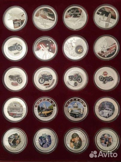 Коллекция серебряных монет