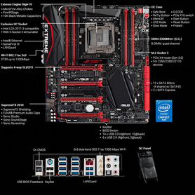 Asus Rampage V Extreme X99 LGA2011v3