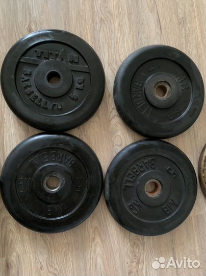 Штанга гриф блины