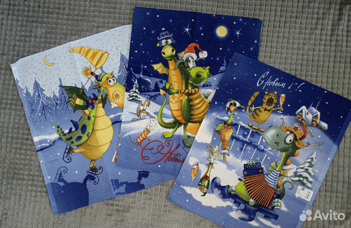 Набор кухонных полотенец