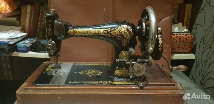 Швейная машинка Singer 1886 года