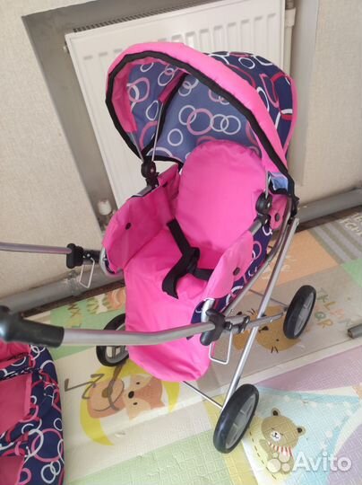 Коляска кукольная для кукол детская