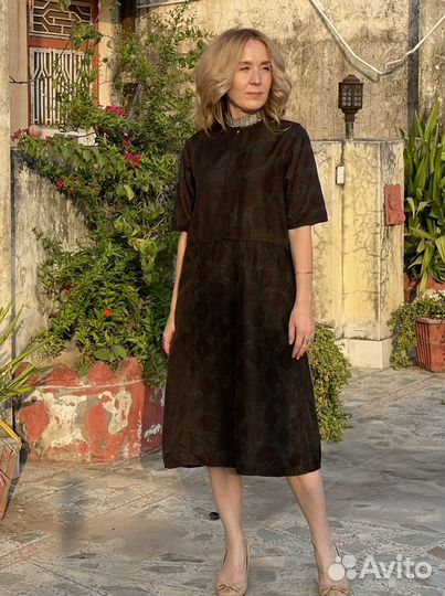 Шелковое платье