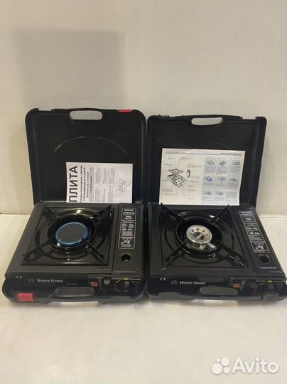 Плитка газовая туристическая в чемодане