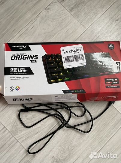 Игровая клавиатура hyperx
