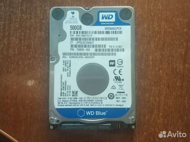 Внешний жесткий диск 500 гб WD