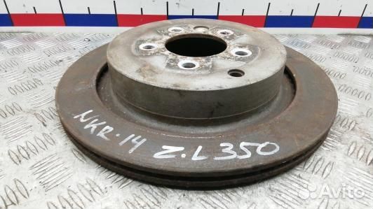 Диск тормозной задний land rover range rover sport