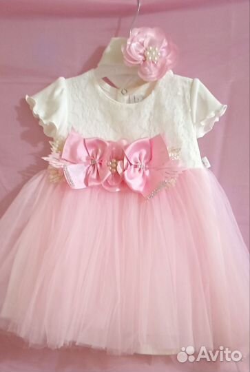 Платье для девочки 86