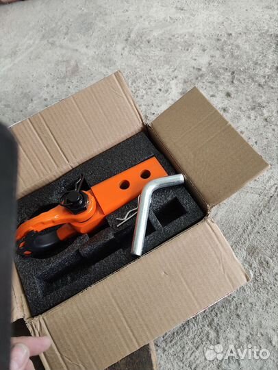 Серьга фаркопа под квадрат