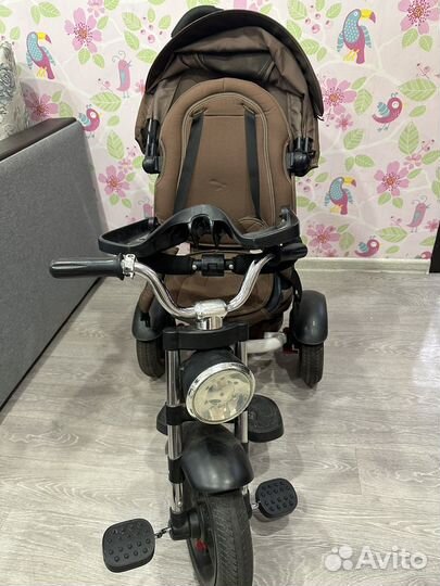 Велосипед коляска с ручкой