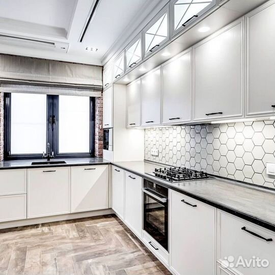 Современная кухня на заказ мдф фасады