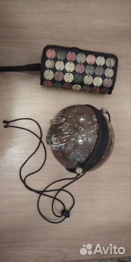 Сумки/кошельки/косметички из кокоса цена за две