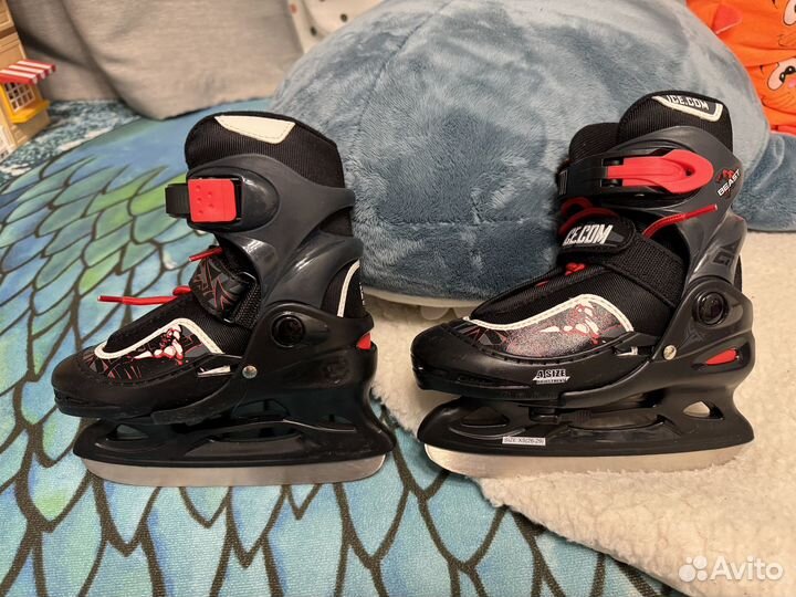 Коньки детские раздвижные 26-29 размеры