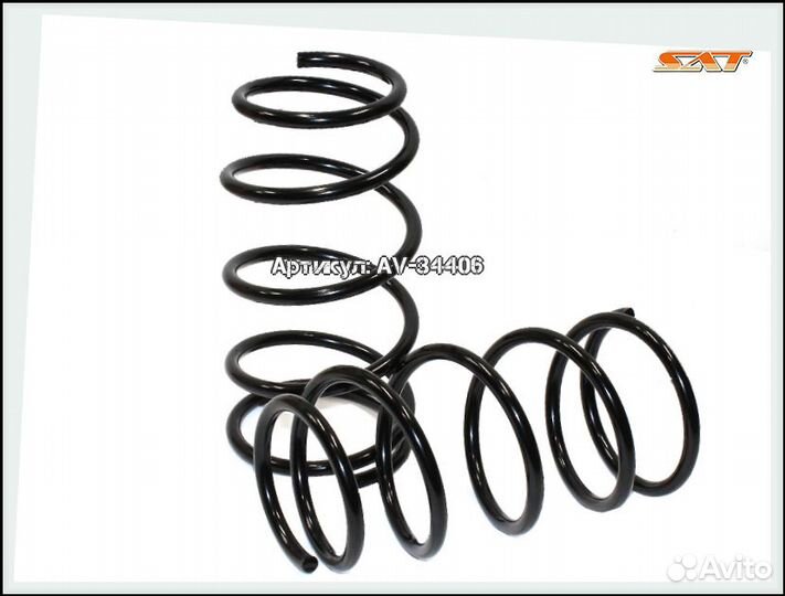 Комплект пружин 2шт задние honda HR-V 3 дверная 19