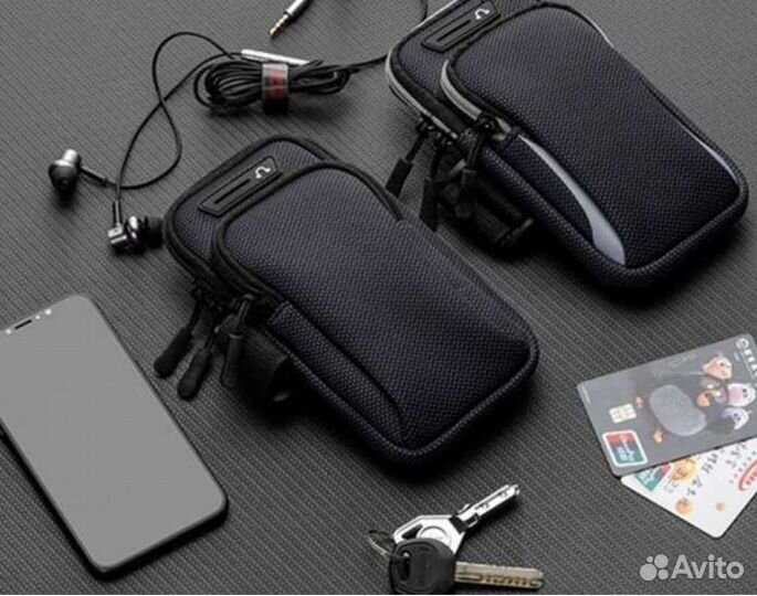 Чехол для телефона и мелочей во время спорта