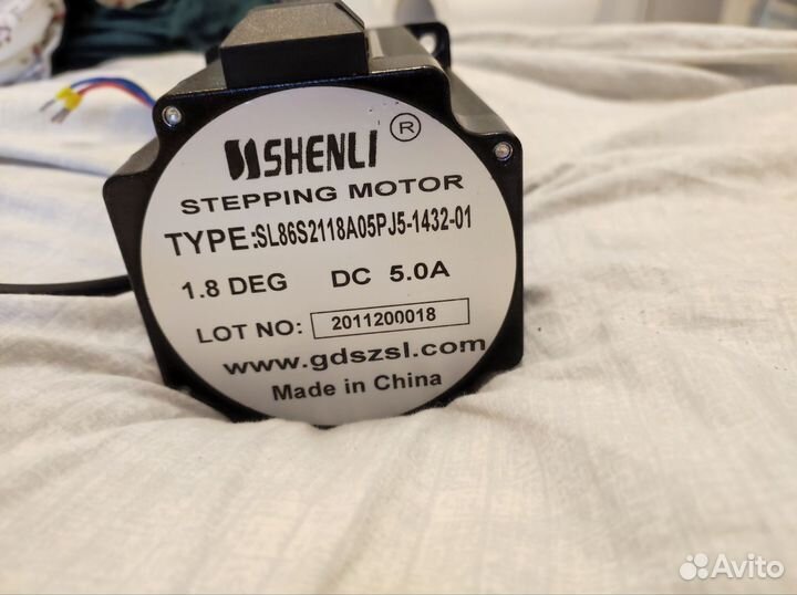 Шаговый двигатель Nema 34, 114мм. 86HS114