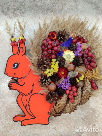 Осенняя поделка в детский сад школу