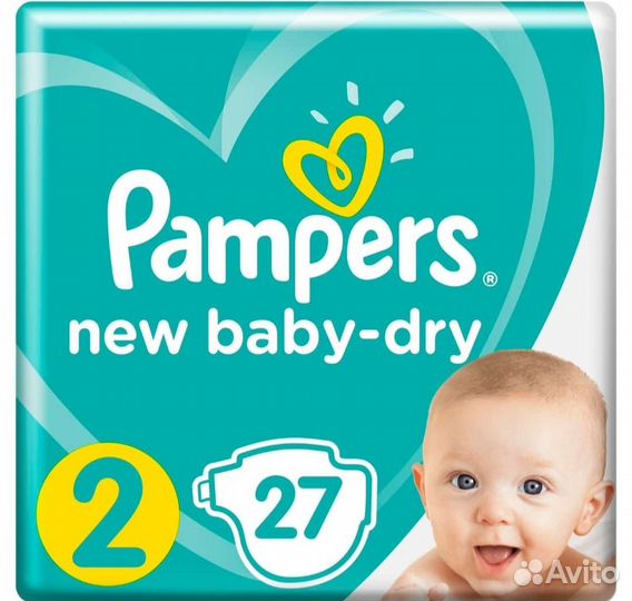 Памперсы детские размер 2