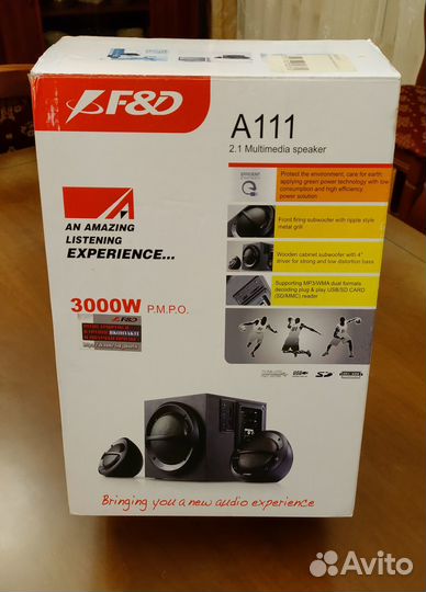 Акустическая система F&D A111 Black