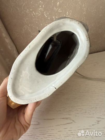 Светильник ночник Корабль, Парусник. 1970-е. ГДР