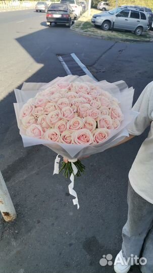 35 роз и 51 роза рост 35 см