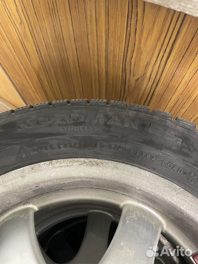 Колеса в сборе r15 4 100