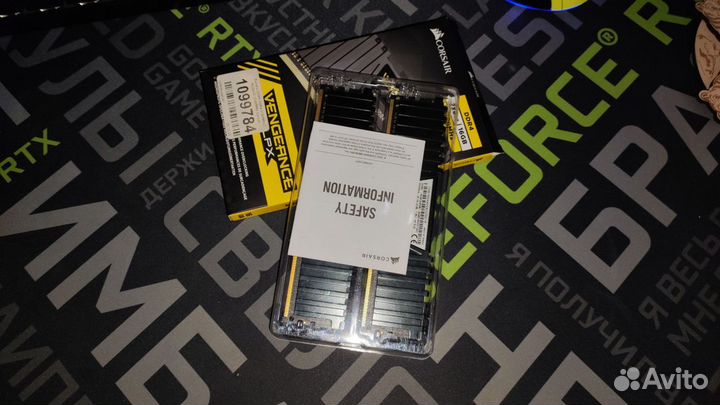 Corsair Vengeance LPX DDR4 3200 16/32гб (2*8/4*8)