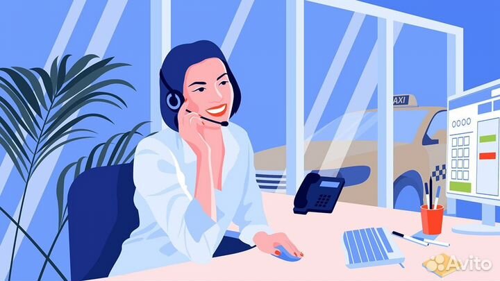 Oпеpaтор колл-центра + чаты (удаленная работа)