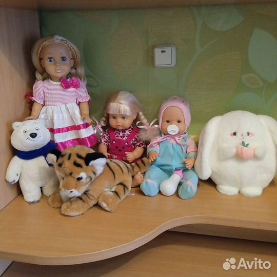 Игрушки для девочек пакетом