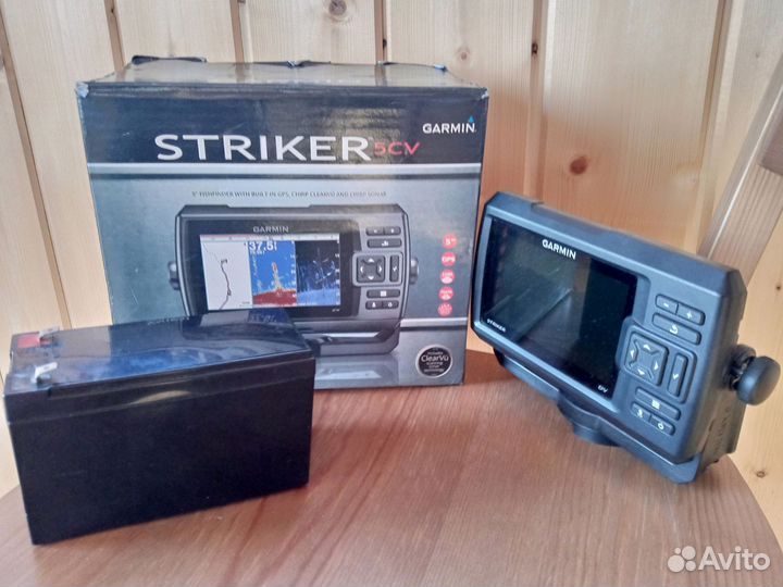 Эхолот Garmin striker 5 CV с датчиком GT 20