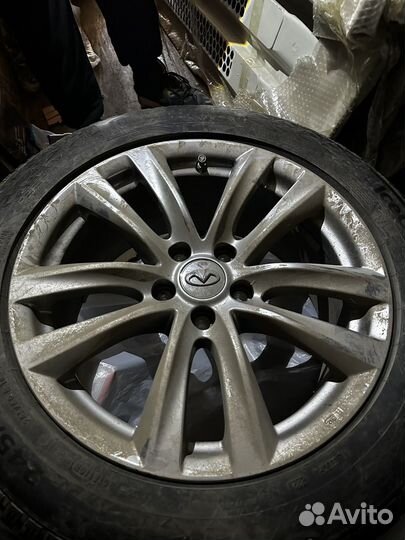 Диски с резиной r18 infiniti ориганал