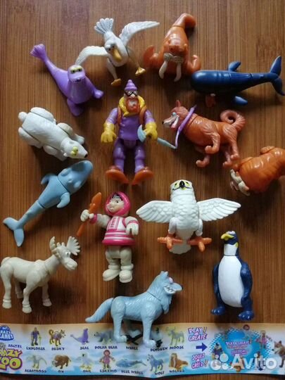 Киндеры 90-х Tombola Crazy zoo