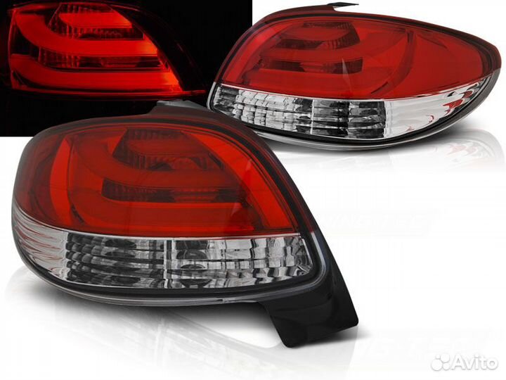 LED фонари Peugeot 206 Хэтчбек (98-09) ldpe20