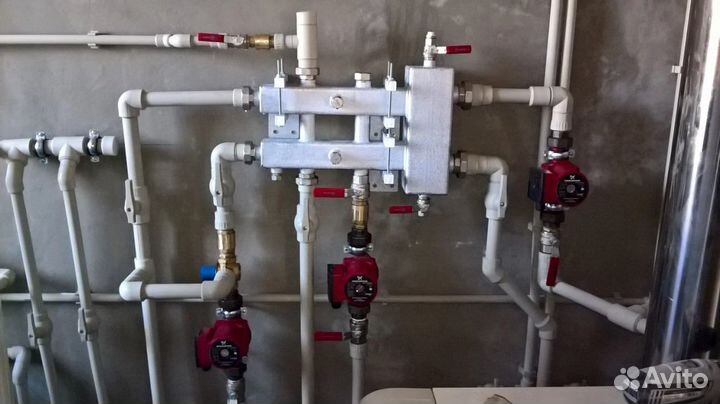 Отопление и водоснабжение под ключ