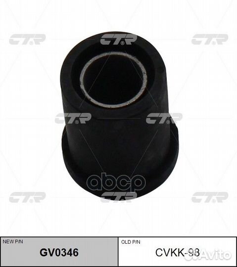Старый номер cvkk-98) Сайлентблок GV0346 CTR