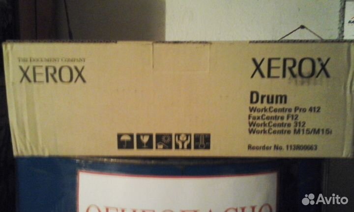 Картриджи xerox work centre PRO 412 оригинал