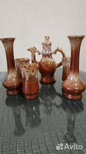 Набор керамической посуды новый