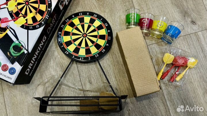 Игра Drinking Dart Дартс, рюмочный набор